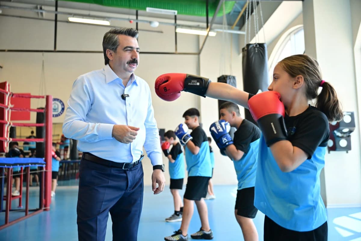 Yıldırım'da çocuklar sporla büyüyor