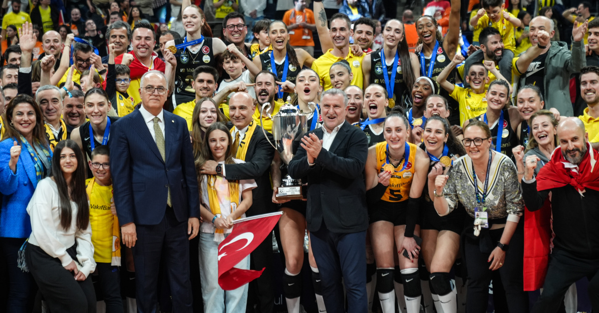 Avrupa şampiyonu VakıfBank!