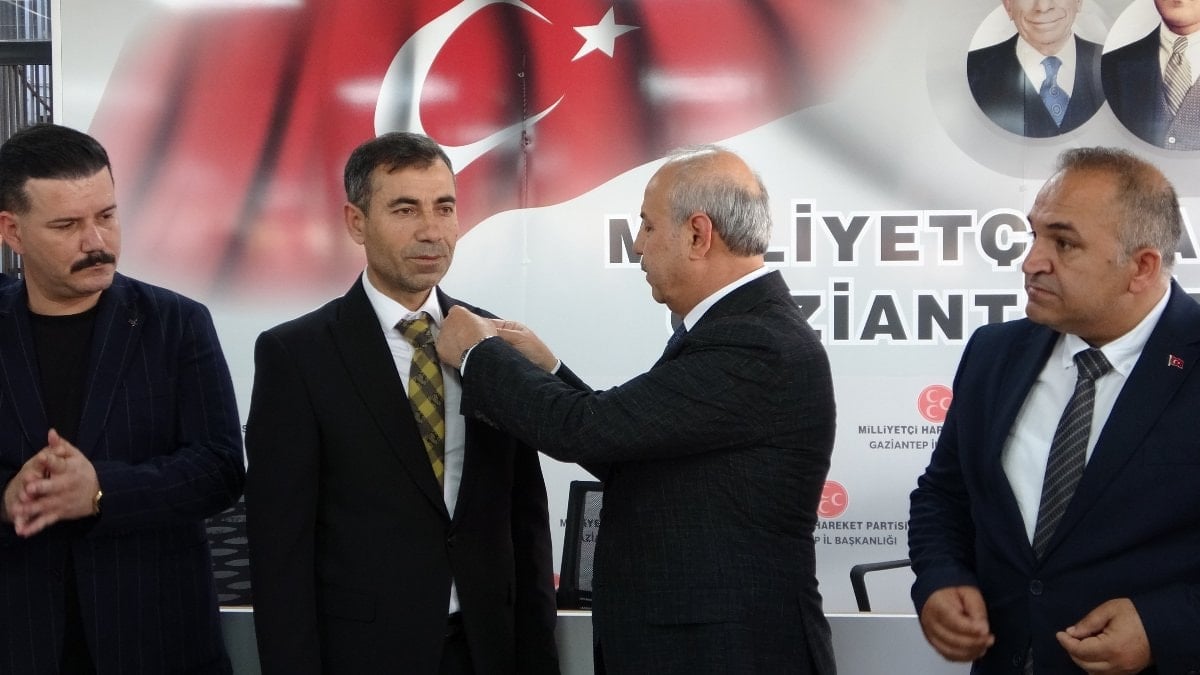 Gaziantep'te MHP'ye 300 kişilik katılım